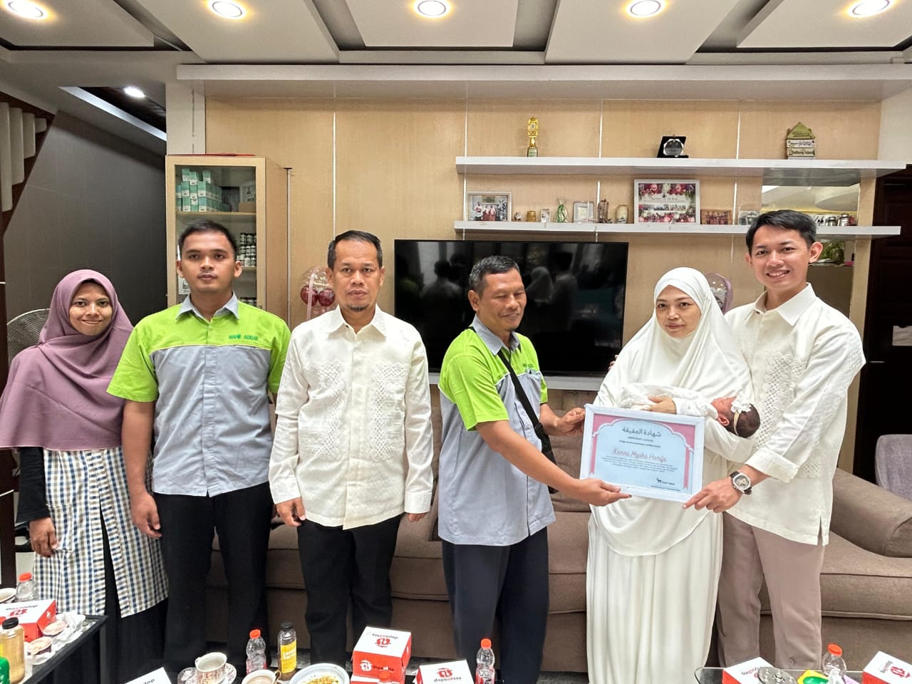 Dokumentasi Serah Terima Hanif Aqiqah Dokumentasi Serah Terima Hanif Aqiqah