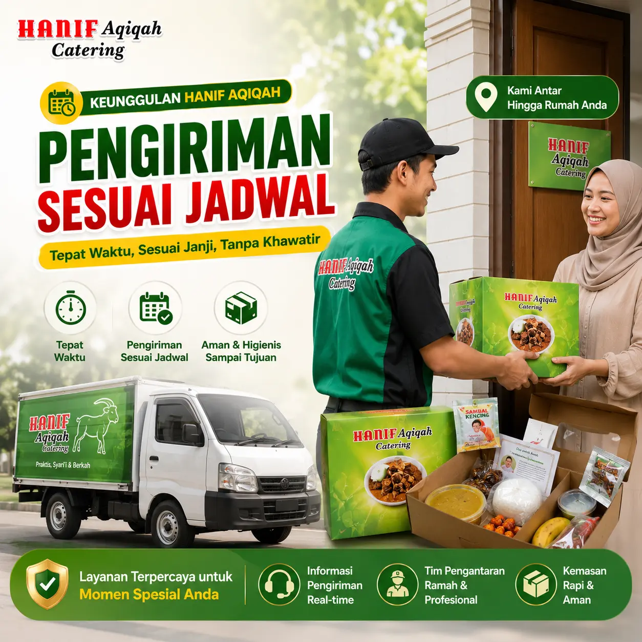 Pengiriman Sesuai Jadwal Pengiriman Sesuai Jadwal