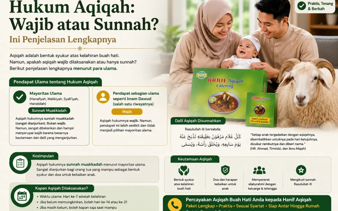 Hukum Aqiqah: Wajib atau Sunnah? Ini Penjelasan Lengkapnya